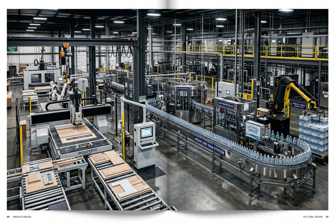 Fabrika Makineleri ve Endüstriyel Tesisler